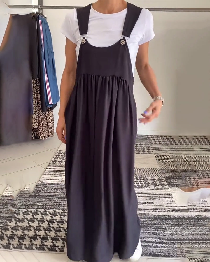 CAMILLE | Casual-Chic Sleeveless Fluid Dress