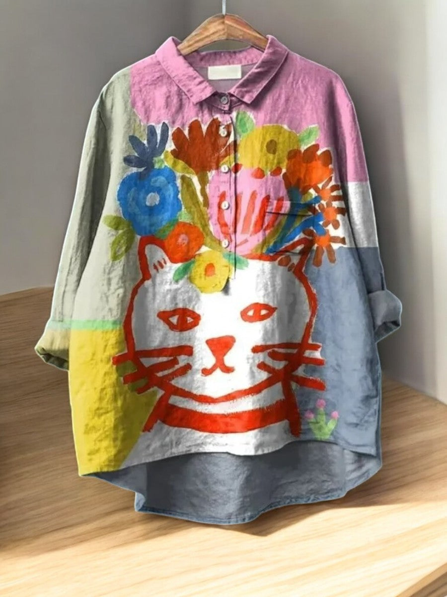 Margot | Fashionable Vintage Blouse