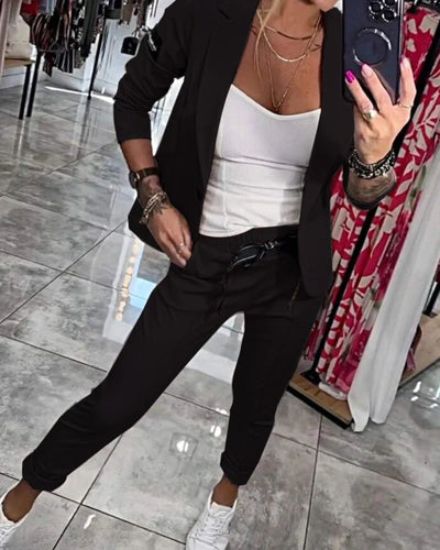 Thalina | Lässig-schickes Blazer-Set