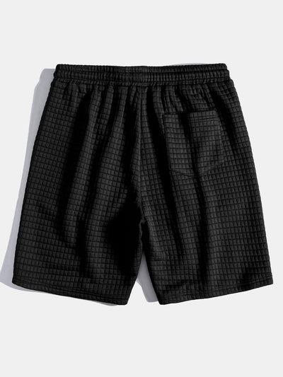 Waffle Polo With Pockets & Shorts