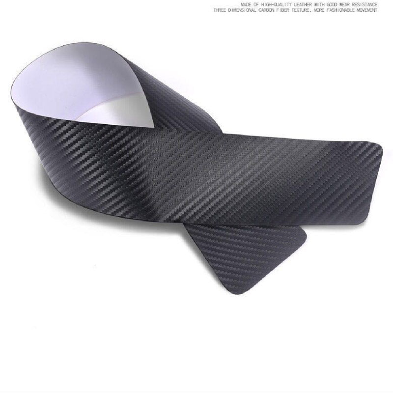 🚗Pegatinas para umbral de puerta de coche hechas de fibra de carbono