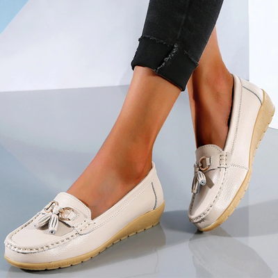 Liveli Damen Echt Weiche Schöne Schuhe 