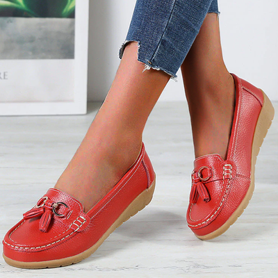 Liveli Damen Echt Weiche Schöne Schuhe 