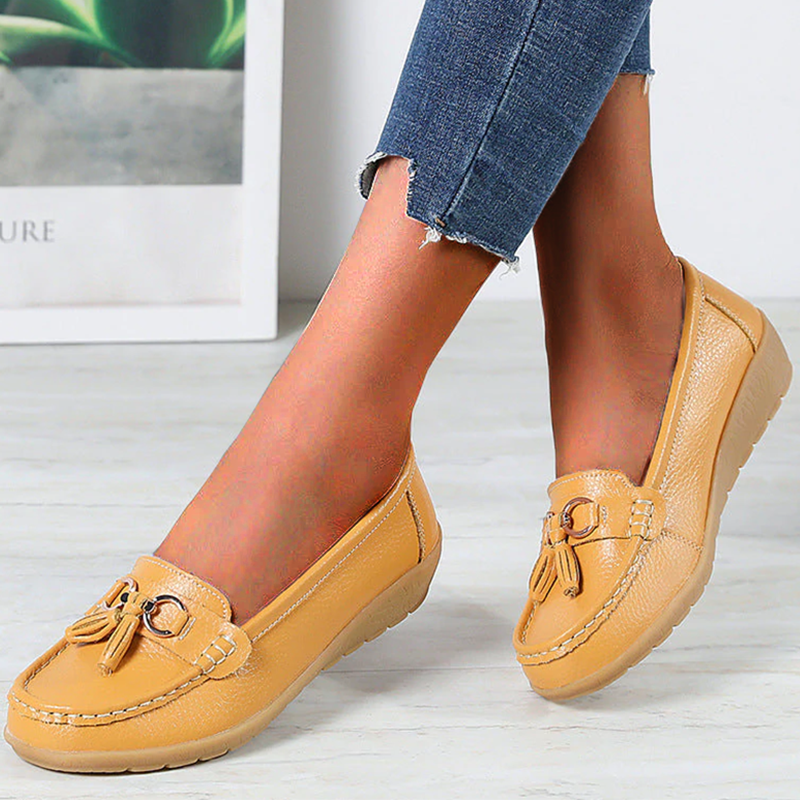 Liveli Damen Echt Weiche Schöne Schuhe 