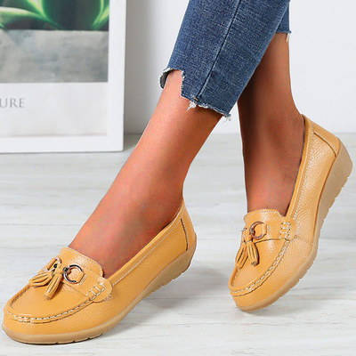 Liveli Damen Echt Weiche Schöne Schuhe 