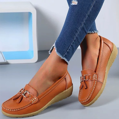 Liveli Damen Echt Weiche Schöne Schuhe 