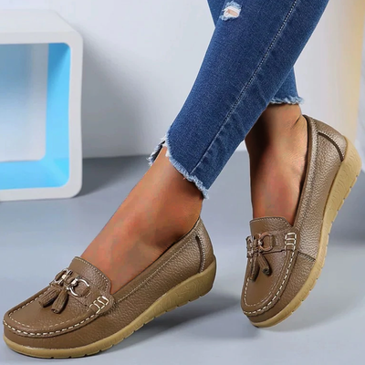 Liveli Damen Echt Weiche Schöne Schuhe 