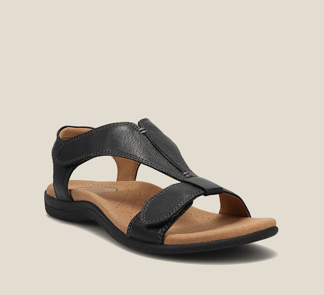 Frieda™ | Orthoflex Leren Sandalen