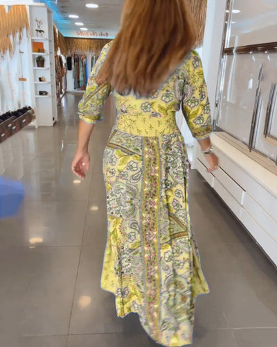 Noreen | Bohemian Flow Maxikleid