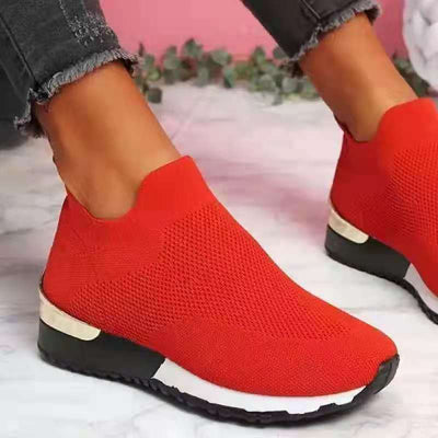 Elastische Slip-on-Flachschuhe Liveli