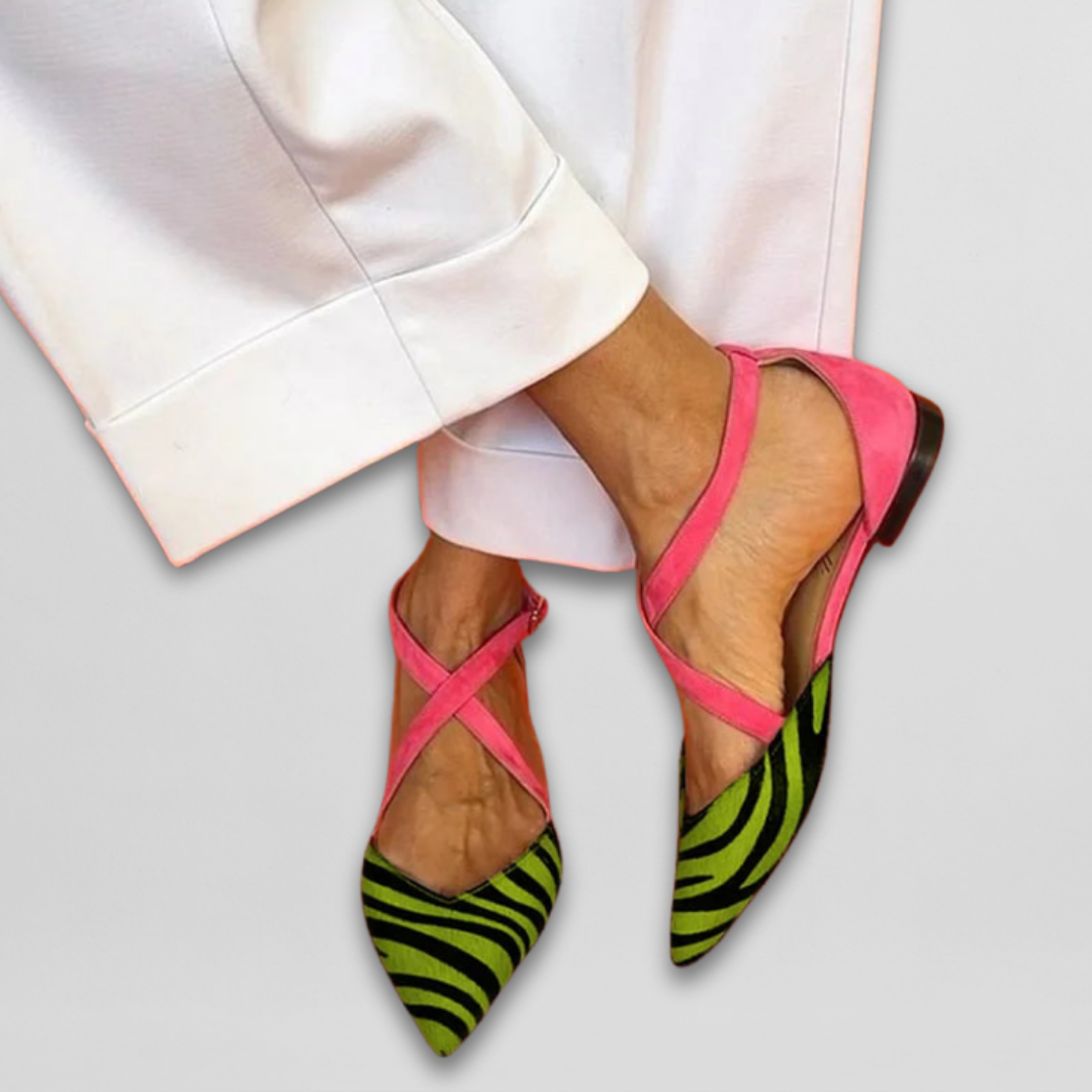 Maria | Strap Ballerinas