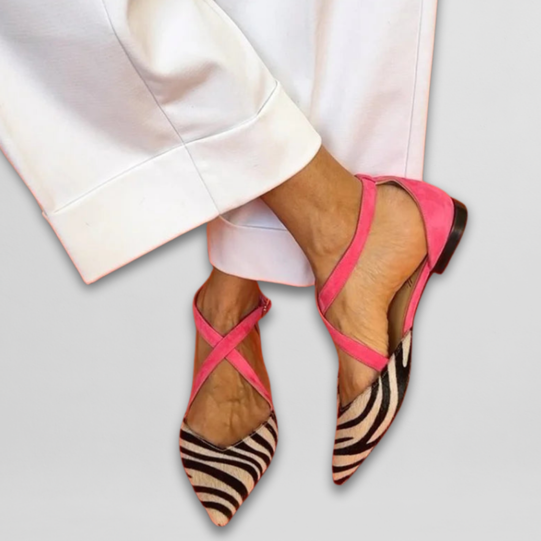 Maria | Strap Ballerinas