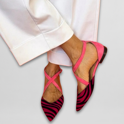Maria | Strap Ballerinas