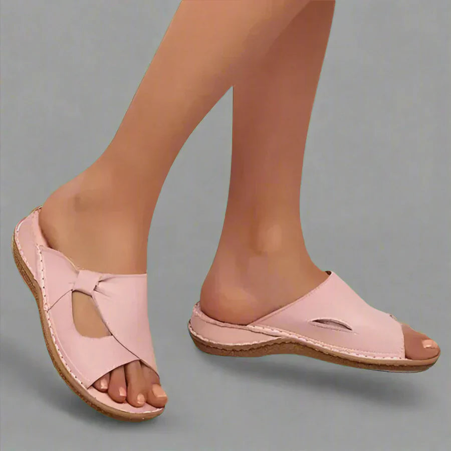 Yvonne | Orthopädische Sandalen aus hochwertigem veganem Leder