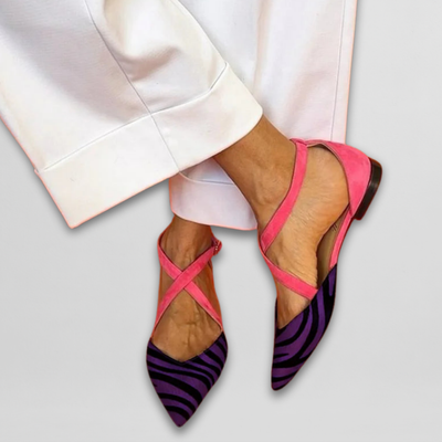 Maria | Strap Ballerinas