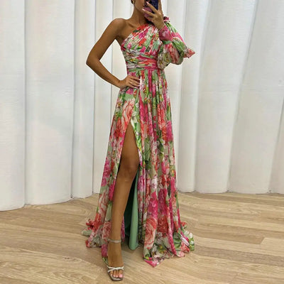 Lila - Robe asymétrique