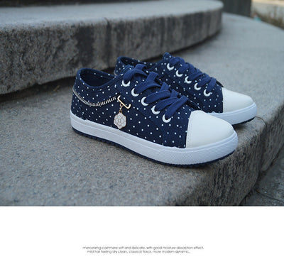 Chaussures en denim ajouré Liveli, chaussures en tissu respirant