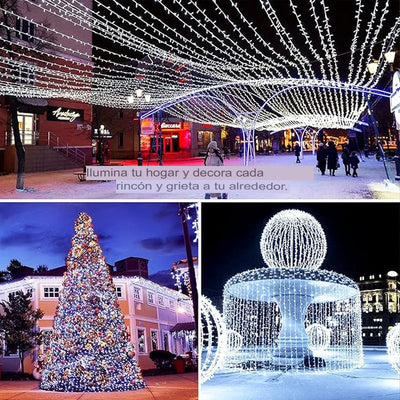 🎄Promoción navideña anticipada: guirnalda de luces pirotécnicas con cable de cobre🎄