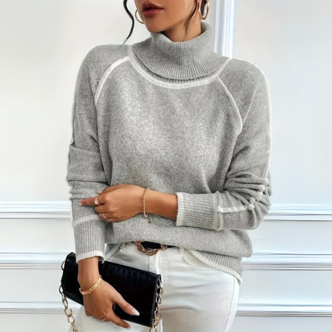 Aurora - Casual Turtleneck Sweater