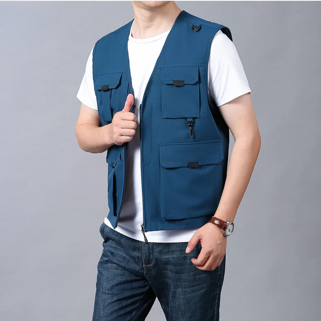 Robert | Casual Cargo Vest