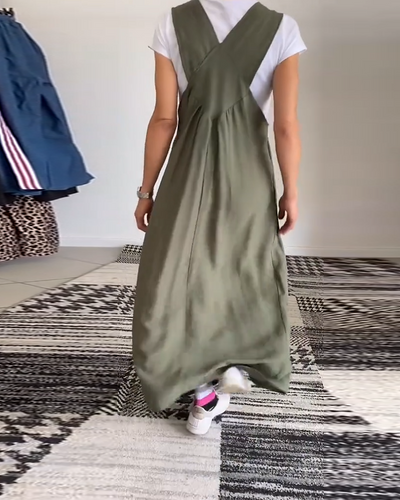 CAMILLE | Casual-Chic Sleeveless Fluid Dress