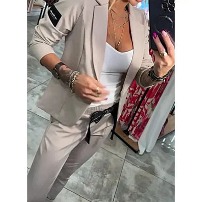 Thalina | Lässig-schickes Blazer-Set