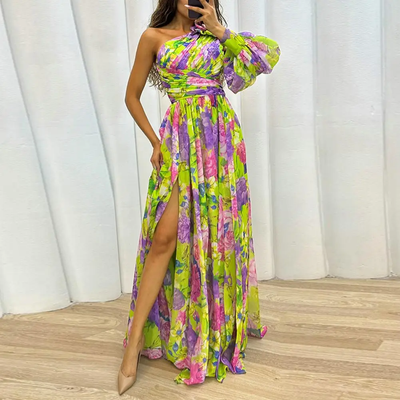 Lila - Robe asymétrique