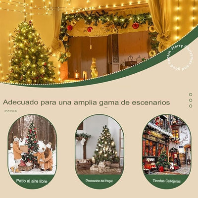 🎄Promoción navideña anticipada: guirnalda de luces pirotécnicas con cable de cobre🎄
