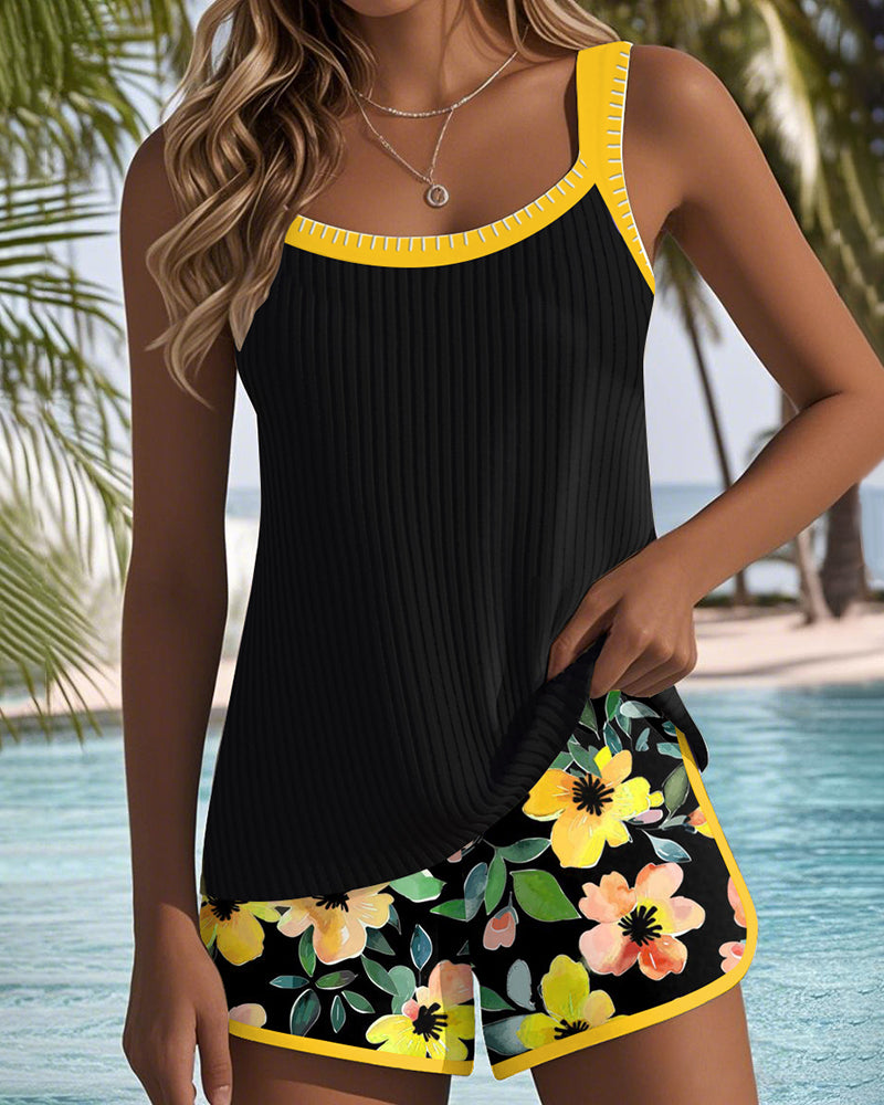 Liveli® | Zweiteiliges elegantes Tankini-Set
