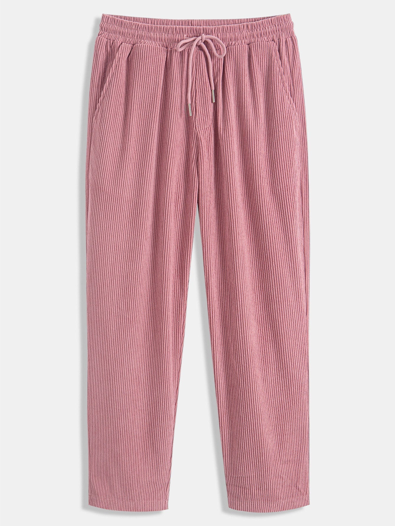 Straight Leg Corduroy Pants