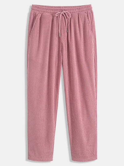 Straight Leg Corduroy Pants