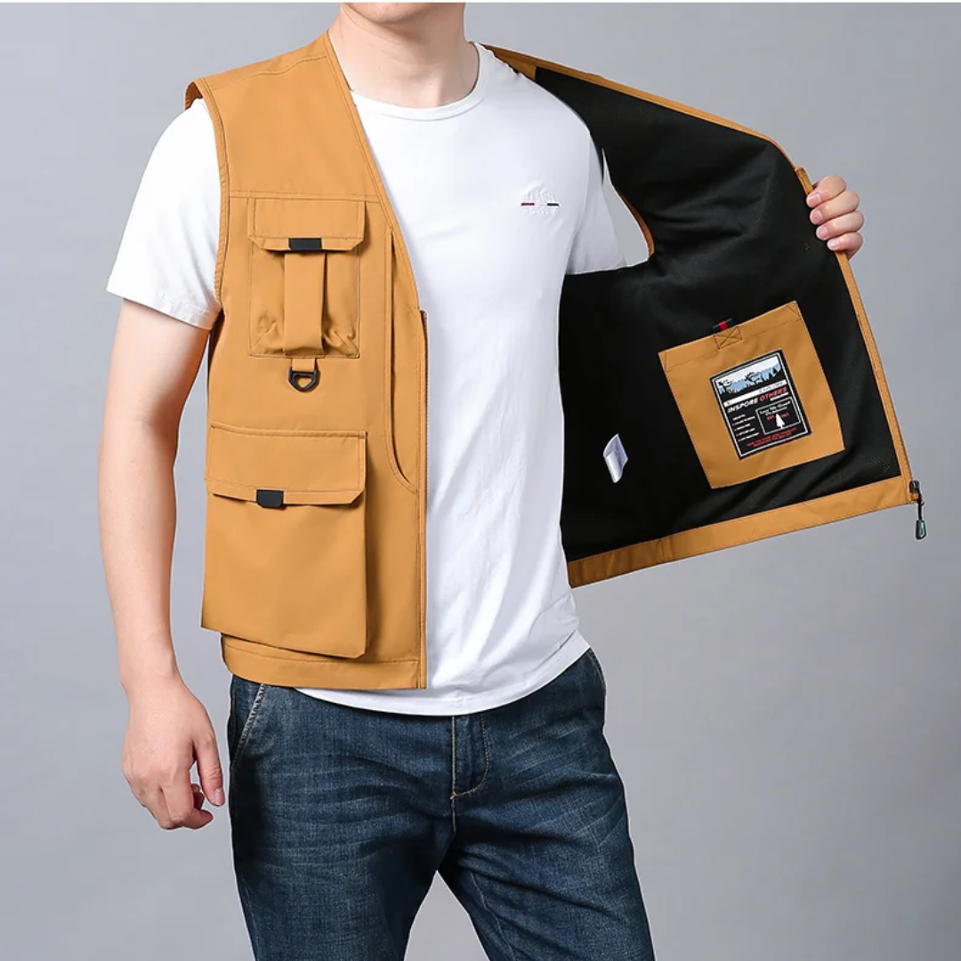 Robert | Casual Cargo Vest