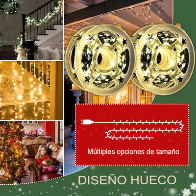 🎄Promoción navideña anticipada: guirnalda de luces pirotécnicas con cable de cobre🎄
