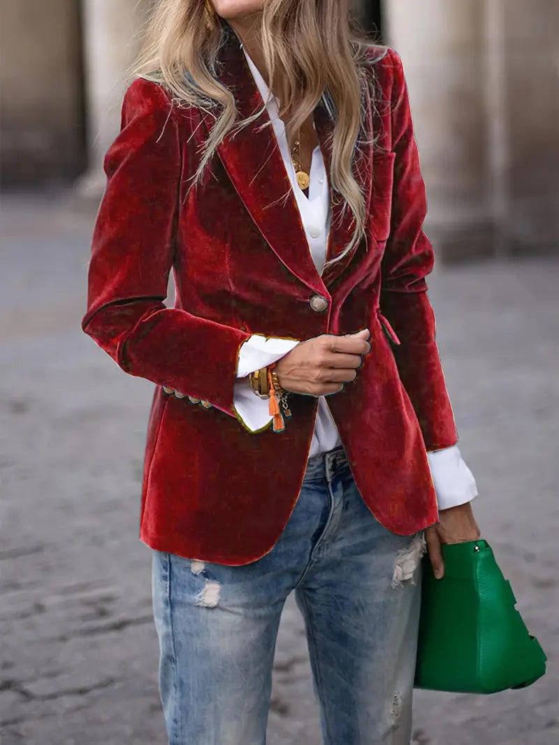 JULISSA | ELEGANT VELVET JACKET