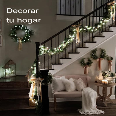 🎄Promoción navideña anticipada: guirnalda de luces pirotécnicas con cable de cobre🎄