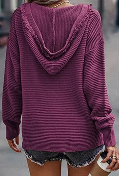 Camilla | Hooded Knit Sweater