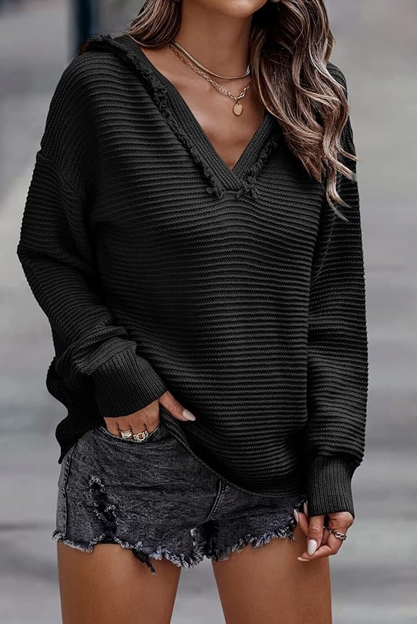 Camilla | Hooded Knit Sweater