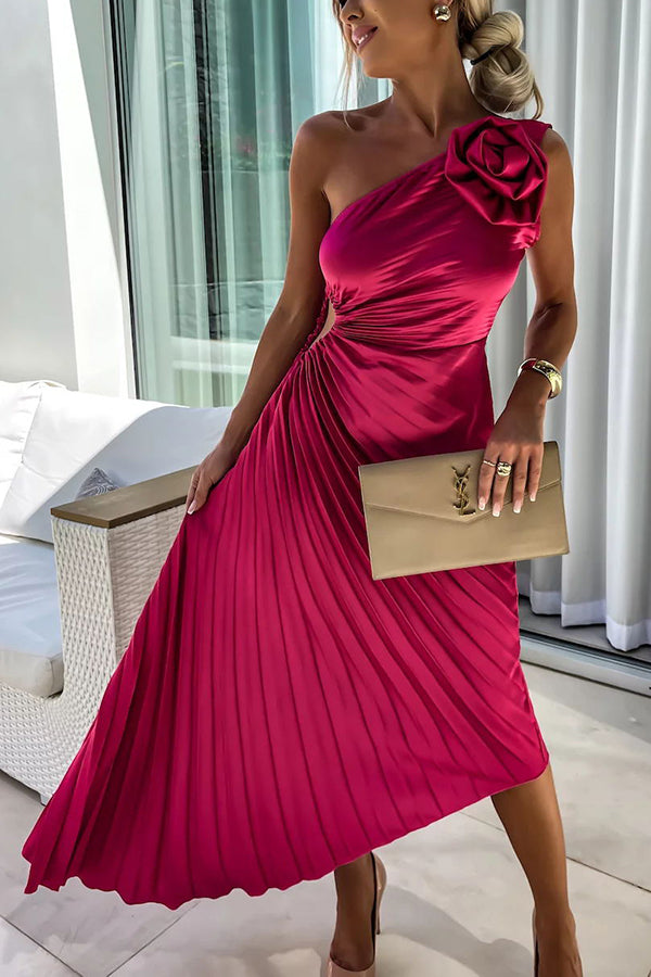 Lizbeth™ | Flower Shoulder Dress