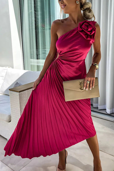 Lizbeth™ | Flower Shoulder Dress
