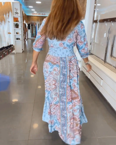 Noreen | Bohemian Flow Maxikleid