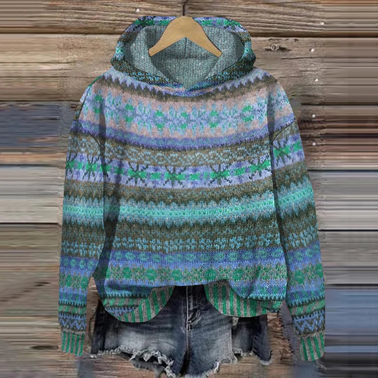 Sofia | Timeless Pattern Hoodie