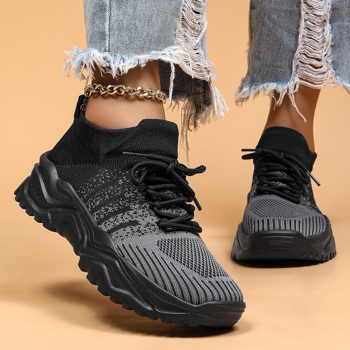 Ortho Cloud Damenschuhe (Schwarz)