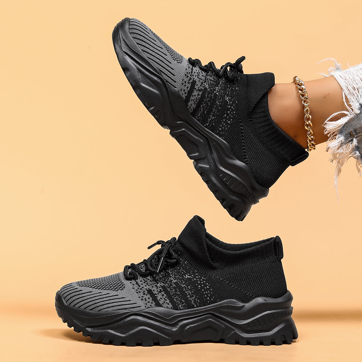 Ortho Cloud Damenschuhe (Schwarz)