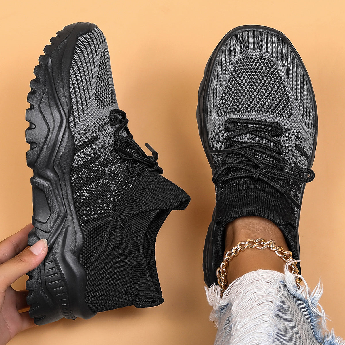 Ortho Cloud Damenschuhe (Schwarz)