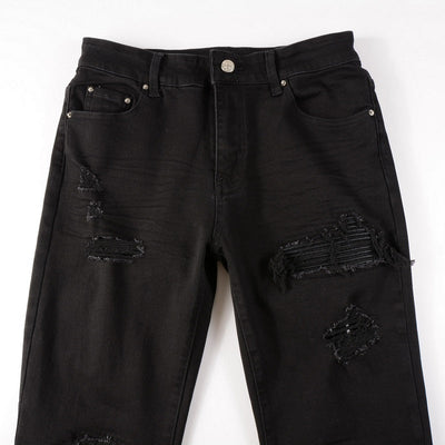 Onyx Rebel Distressed Jeans