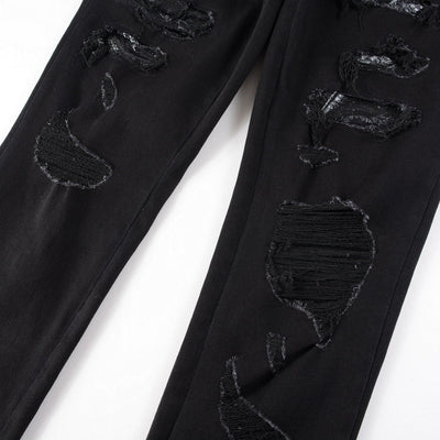 Black Viper Distressed Jeans