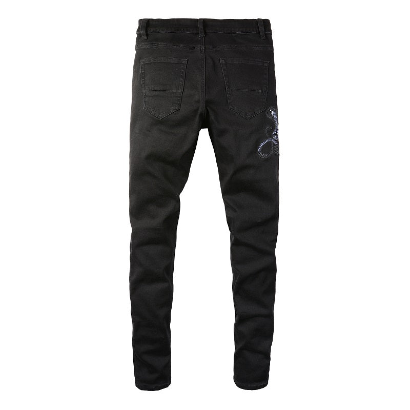 Black Viper Distressed Jeans
