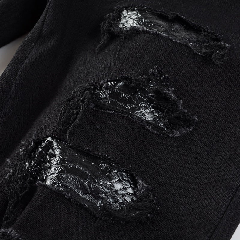 Black Viper Distressed Jeans