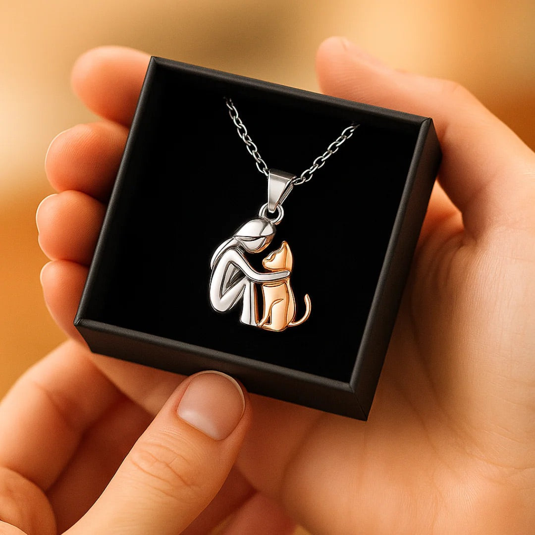 Liveli - Cat-Shaped Pendant Necklace