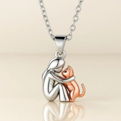 Liveli - Cat-Shaped Pendant Necklace